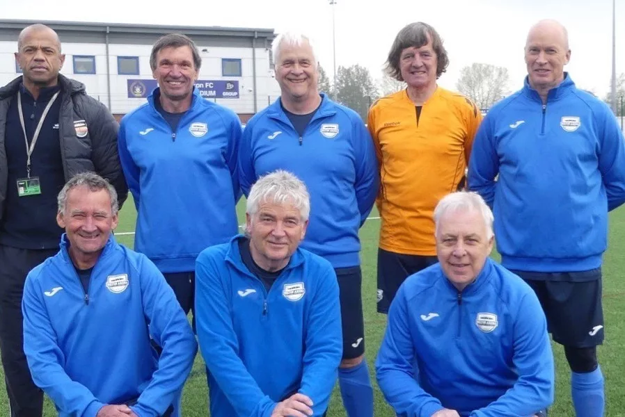 Over 50s walking football team