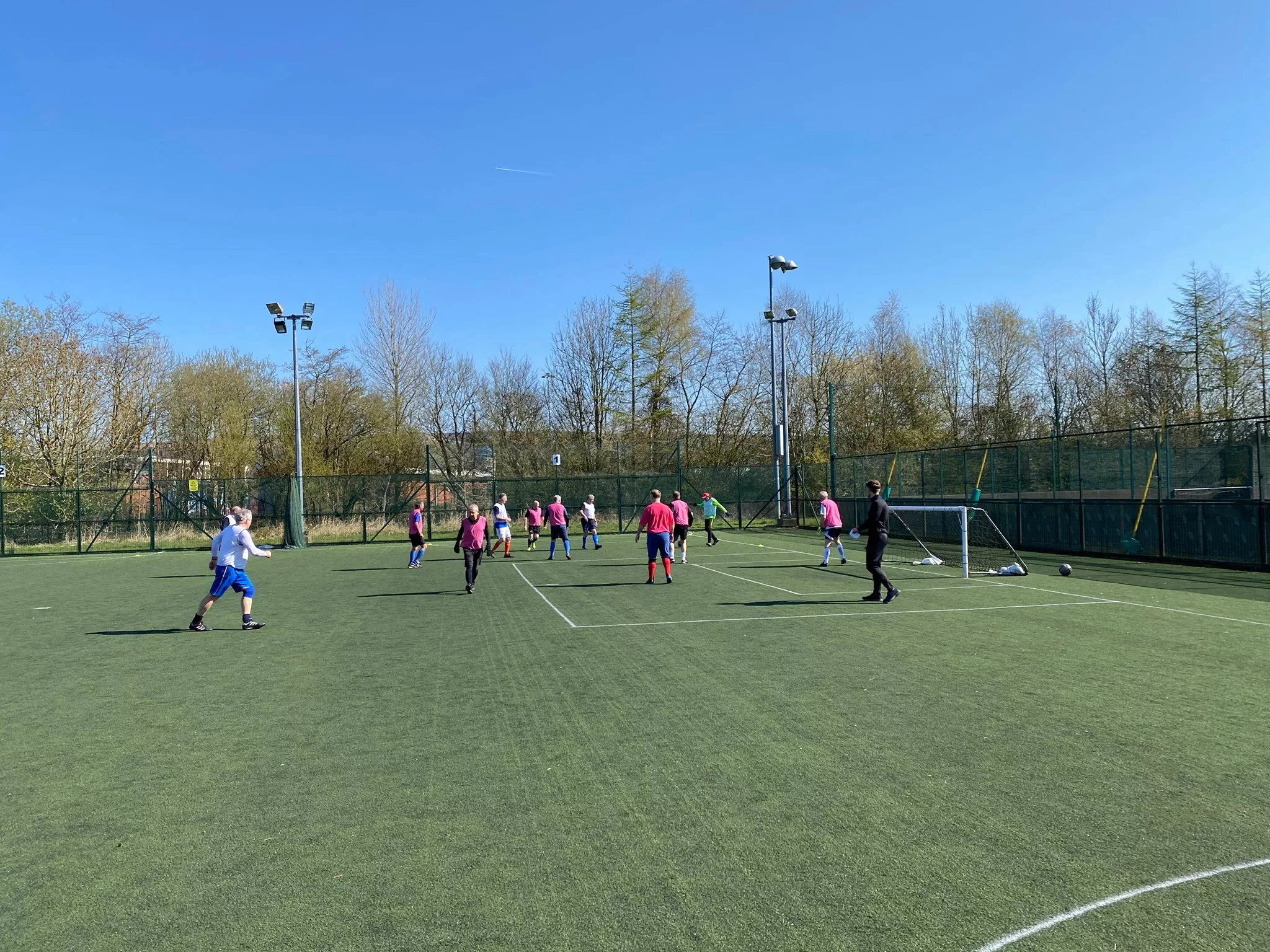 bolton walking football game