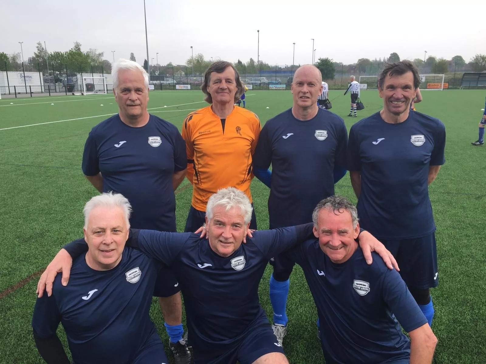 football team at bolton arena