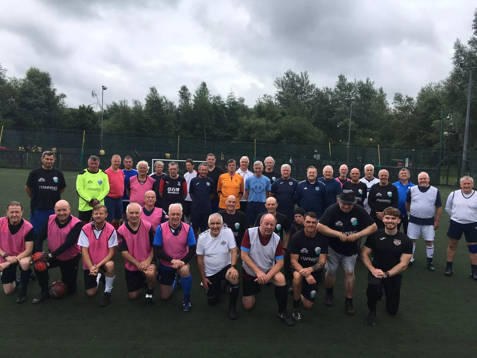 Football tournament at Bolton Arena