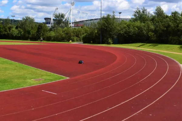 Bolton Arena running track