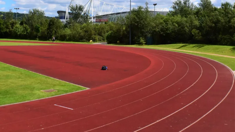 Bolton Arena running track