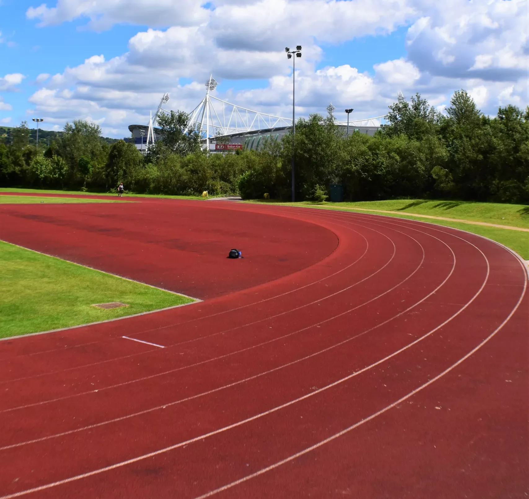 Bolton Arena running track