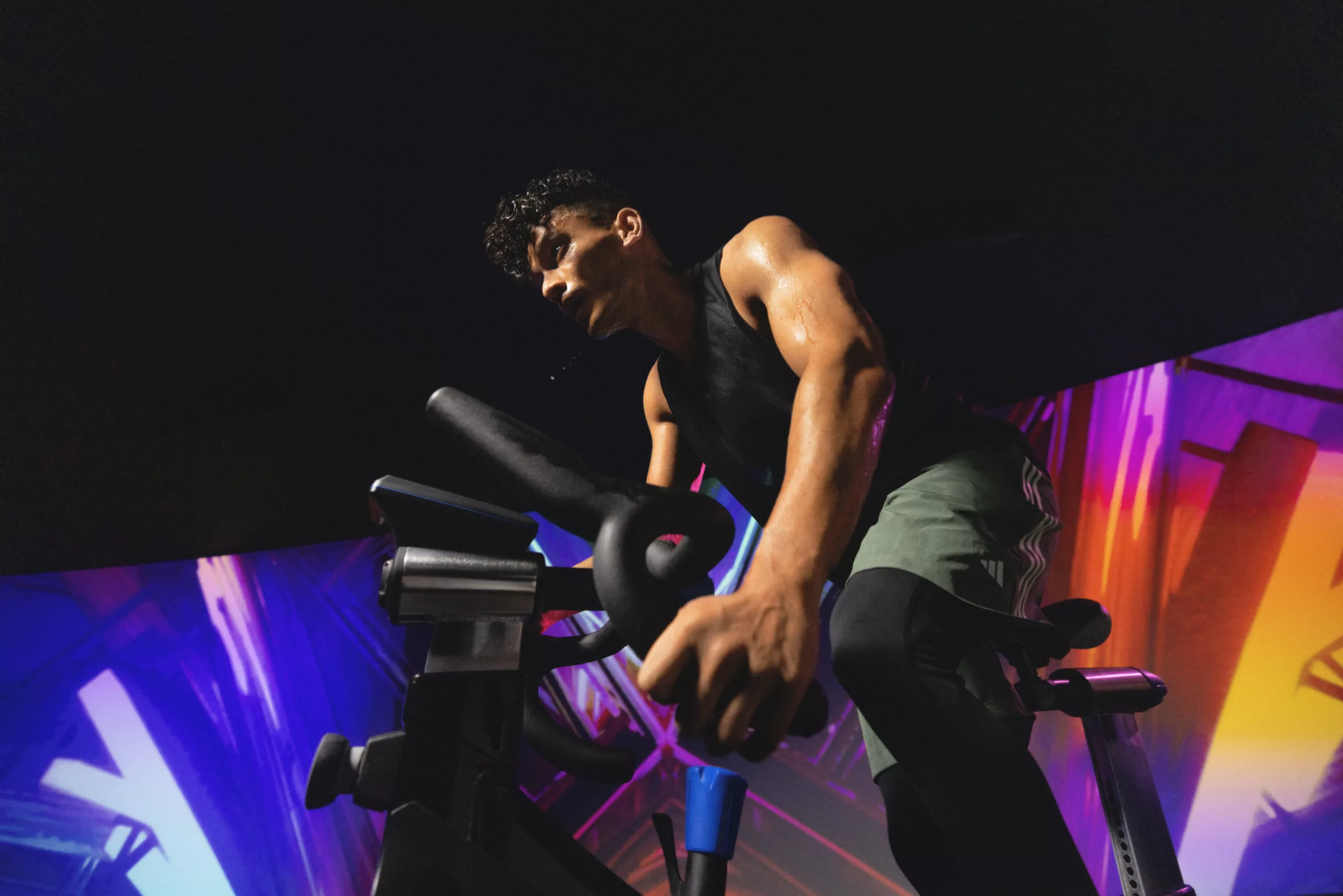 Les Mills instructor teaching at Bolton Arena