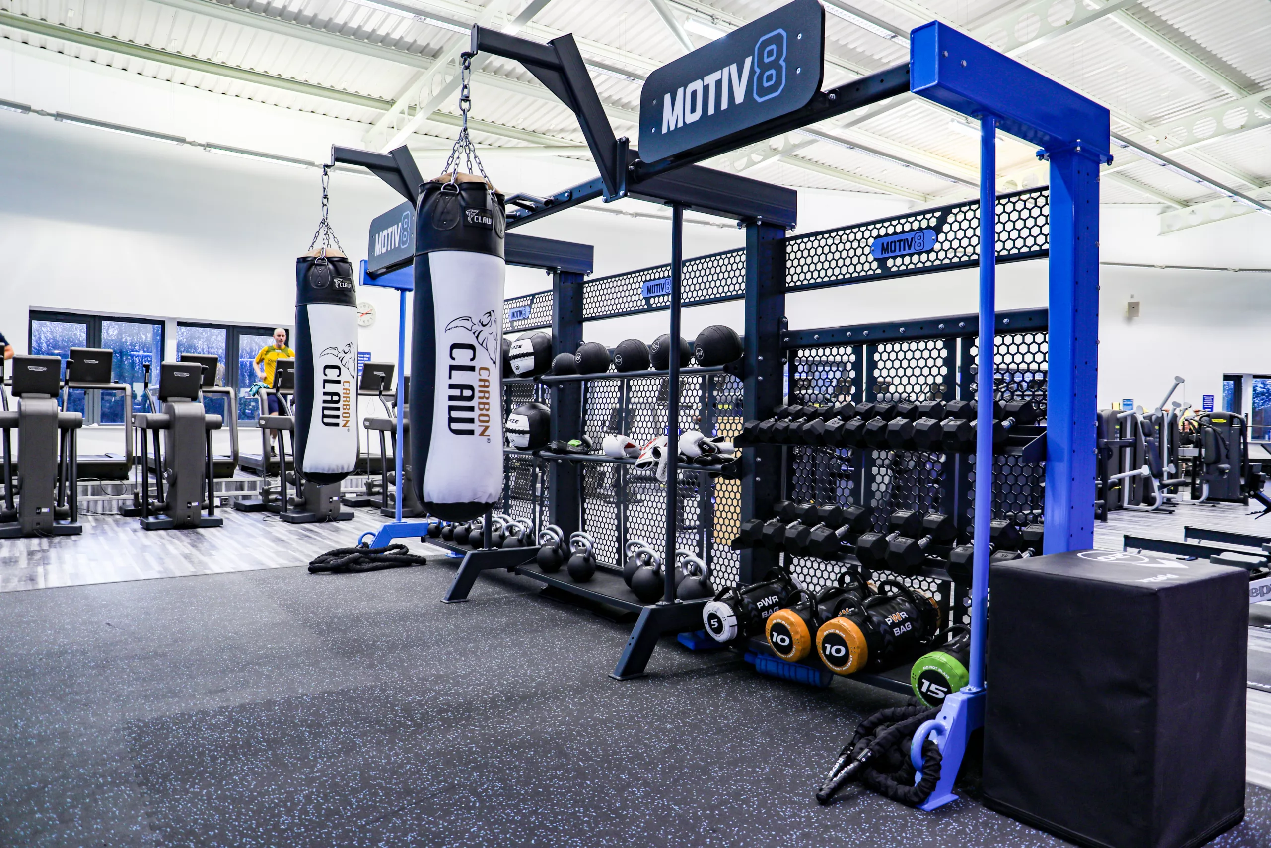 Motiv8 area at Bolton Arena Gym