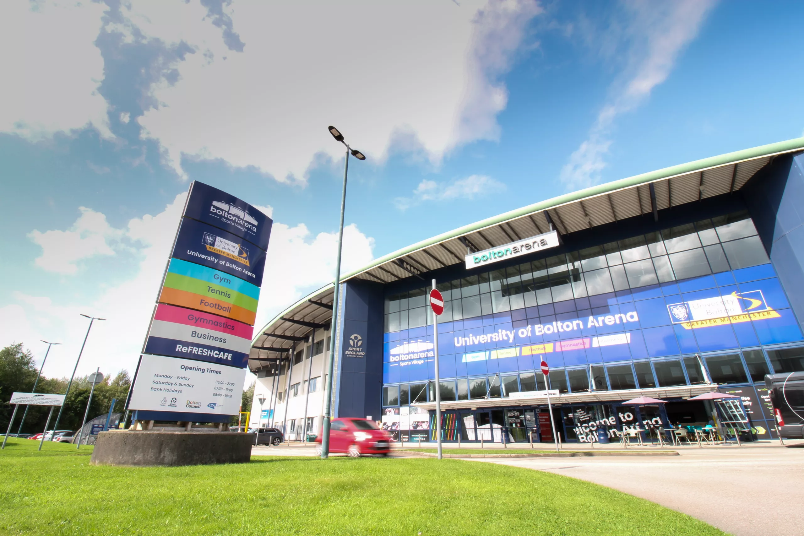 Bolton Arena building