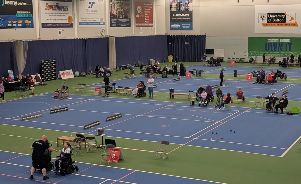 Boccia Event at Bolton Arena