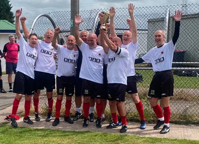 Lancashire O60's Retain National Walking Football Title