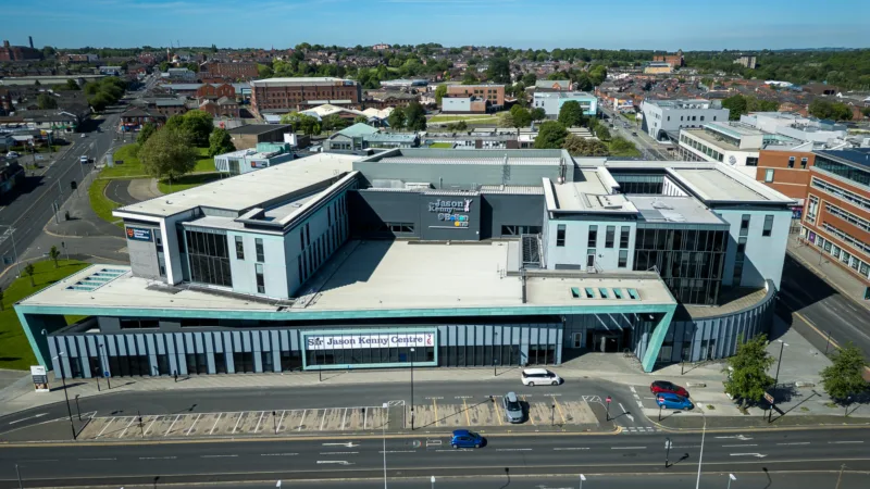 Aerial view of Sir Jason Kenny Centre