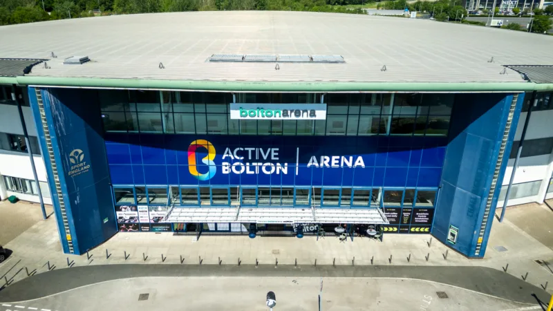 Active Bolton Arena Aerial