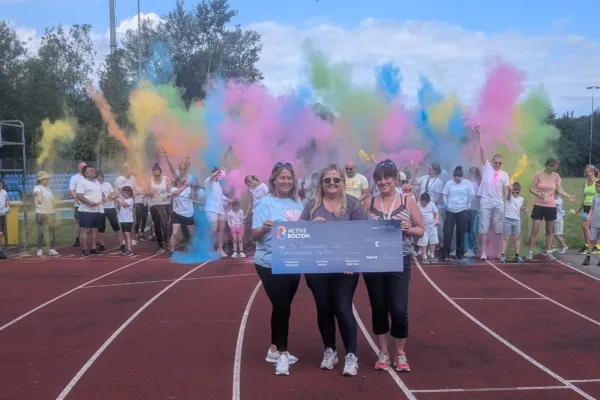 Active Bolton Community Colour Run Start
