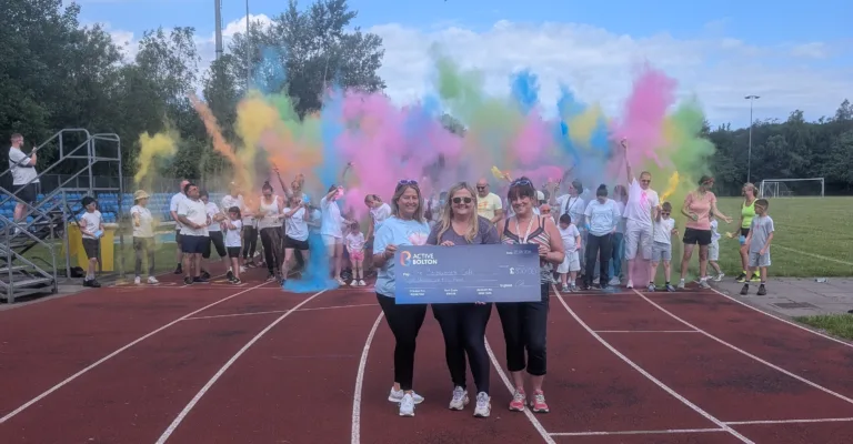 Active Bolton Community Colour Run Start