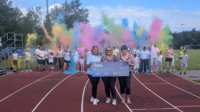 Active Bolton Community Colour Run Start