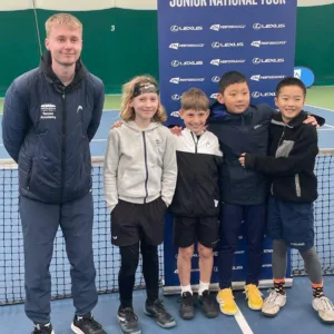 Children playing at Active Bolton Arena during Junior National Tour
