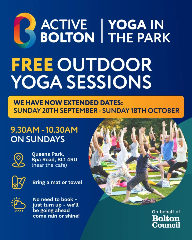 Active Bolton Yoga In The Park Image