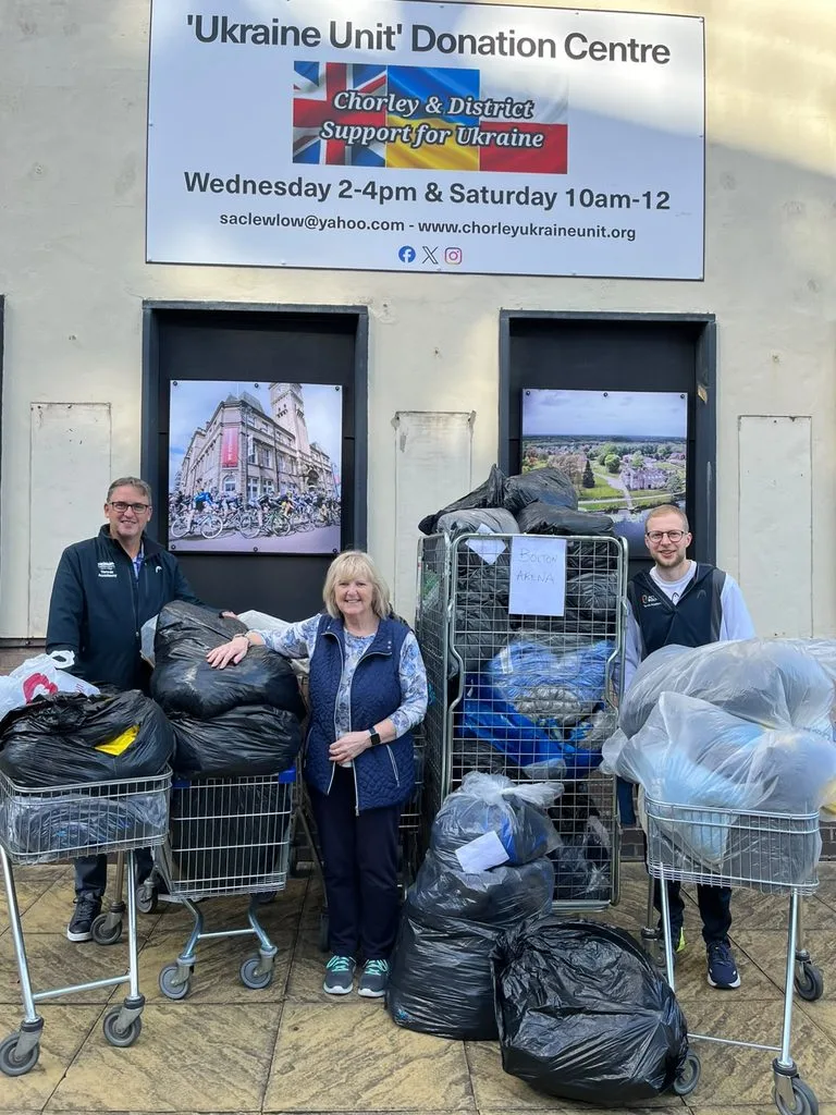 Active Bolton Donates Former Uniforms to Support Communities in Ukraine